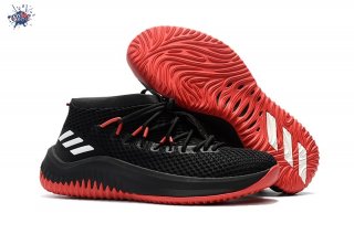 Meilleures Adidas Damian Lillard IV 4 Noir Rouge