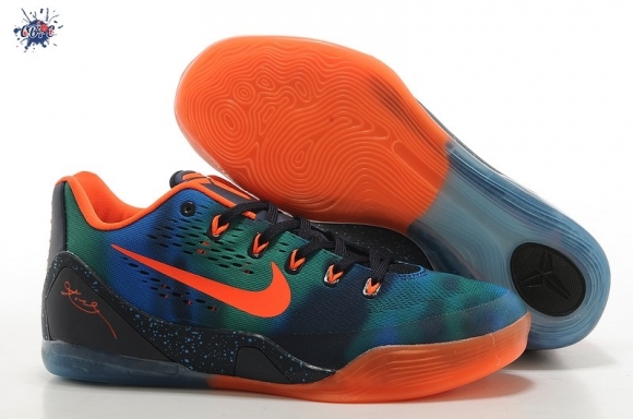 Meilleures Nike Kobe IX 9 Low Em Vert Orange