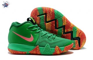 Meilleures Nike Kyrie Irving IV 4 "Fall Foliage" Pe Vert Rouge