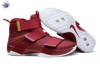 Meilleures Nike Lebron Soldier X 10 Rouge Blanc