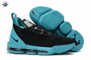 Meilleures Nike Lebron XVI 16 Noir Bleu