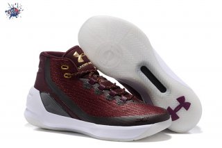 Meilleures Under Armour Curry 3 "Magi Christmas" Rouge Or