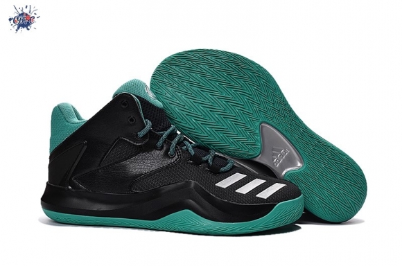 Meilleures Adidas Derrick Rose 6.5 Noir Vert