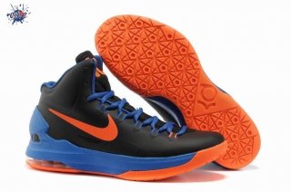 Meilleures Nike KD 5 Noir Bleu Orange