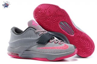 Meilleures Nike KD 7 Gris Rose Rouge