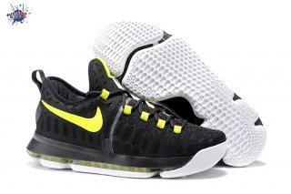 Meilleures Nike KD 9 Noir Fluorescent Vert