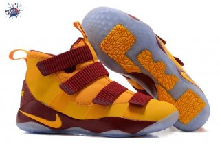 Meilleures Nike Lebron Soldier XI 11 Or Rouge