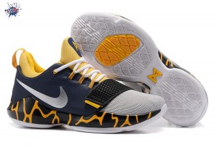 Meilleures Nike PG 1 Marine Yellow Silver